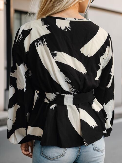 Bloom Tie Front Lace Detail Cardigan