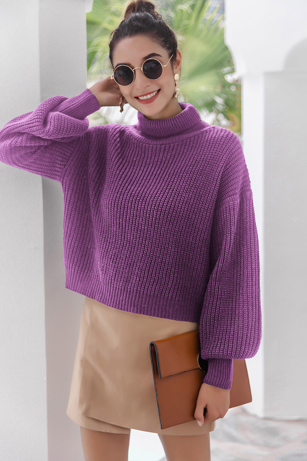 When In Doubt Turtleneck Sweater