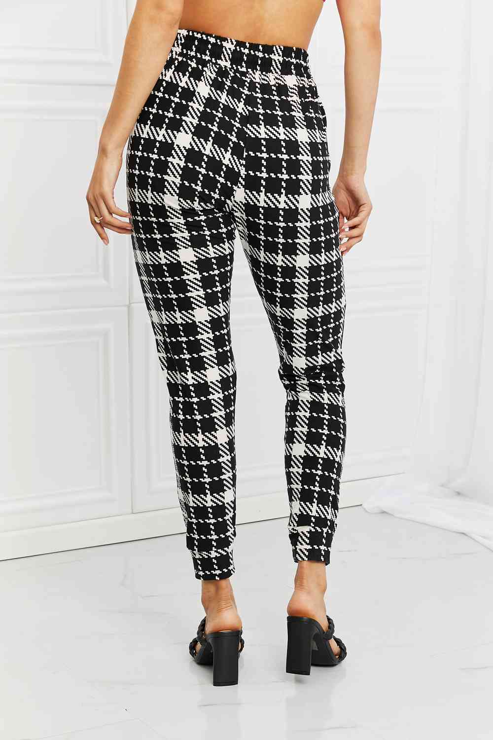 Paris Plaid Joggers