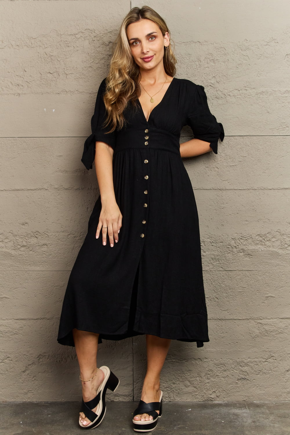 Perfect Silhouette Midi Dress