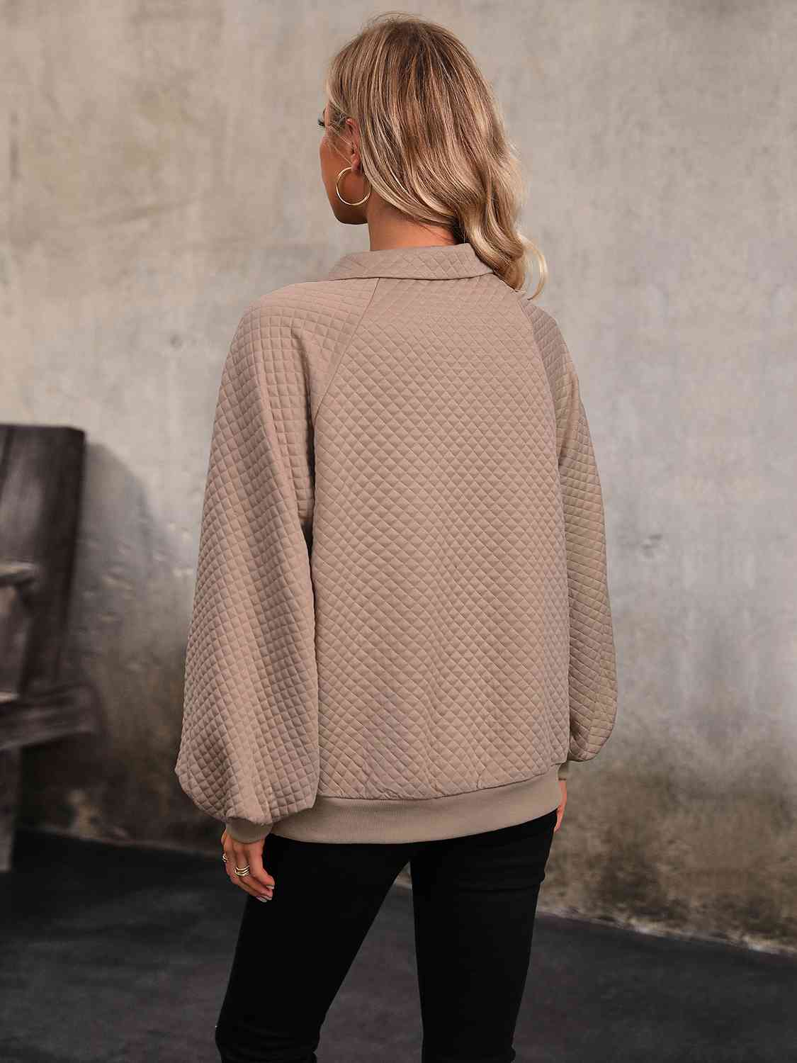 Oakley Collared Neck Buttoned Sweatshirt