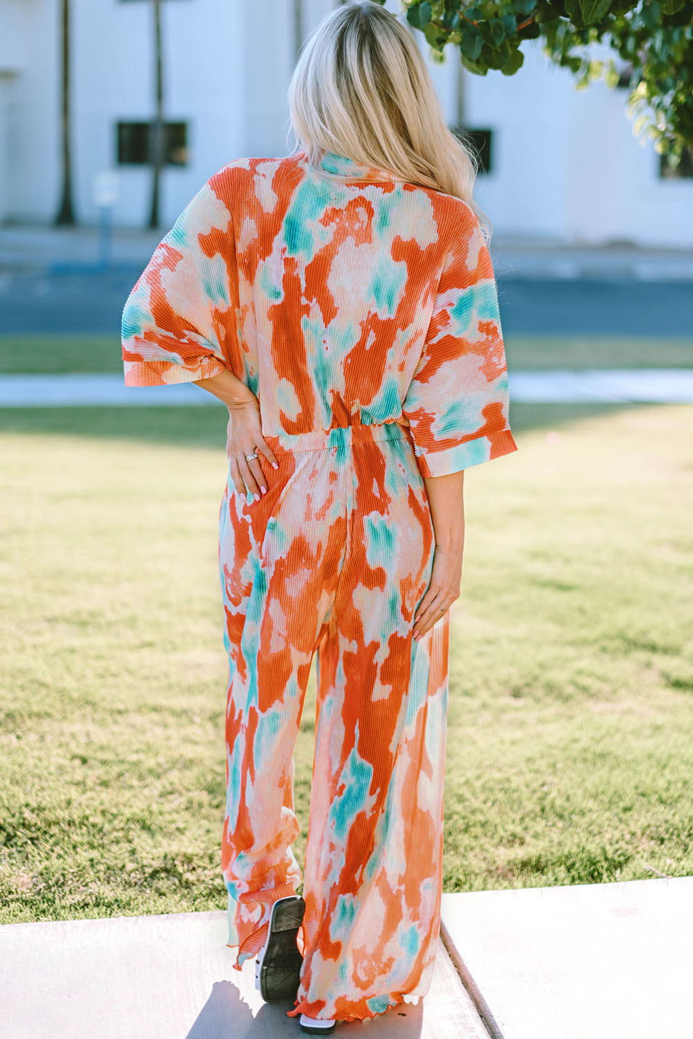 Artist At Work Tie-Dye Jumpsuit
