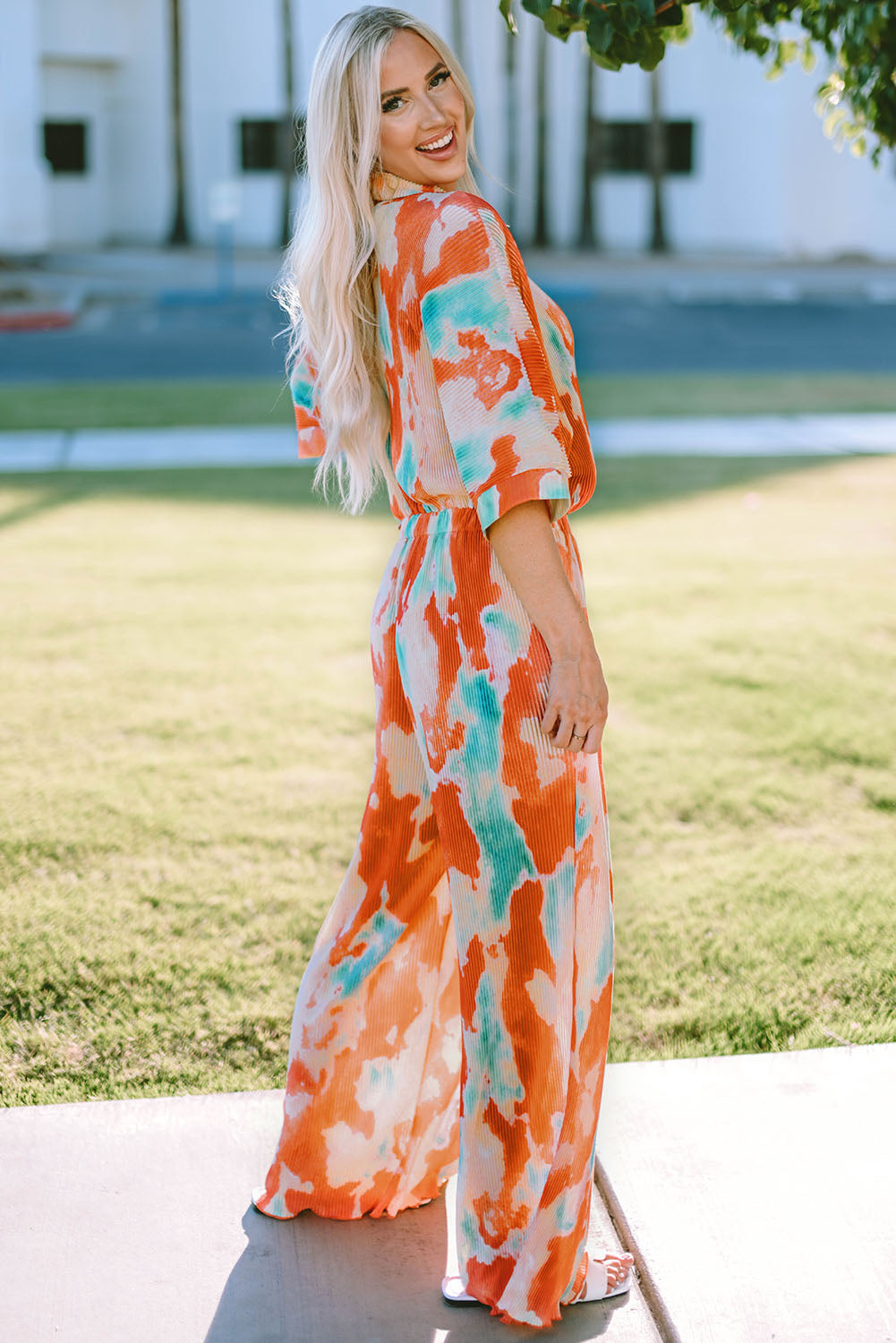 Artist At Work Tie-Dye Jumpsuit