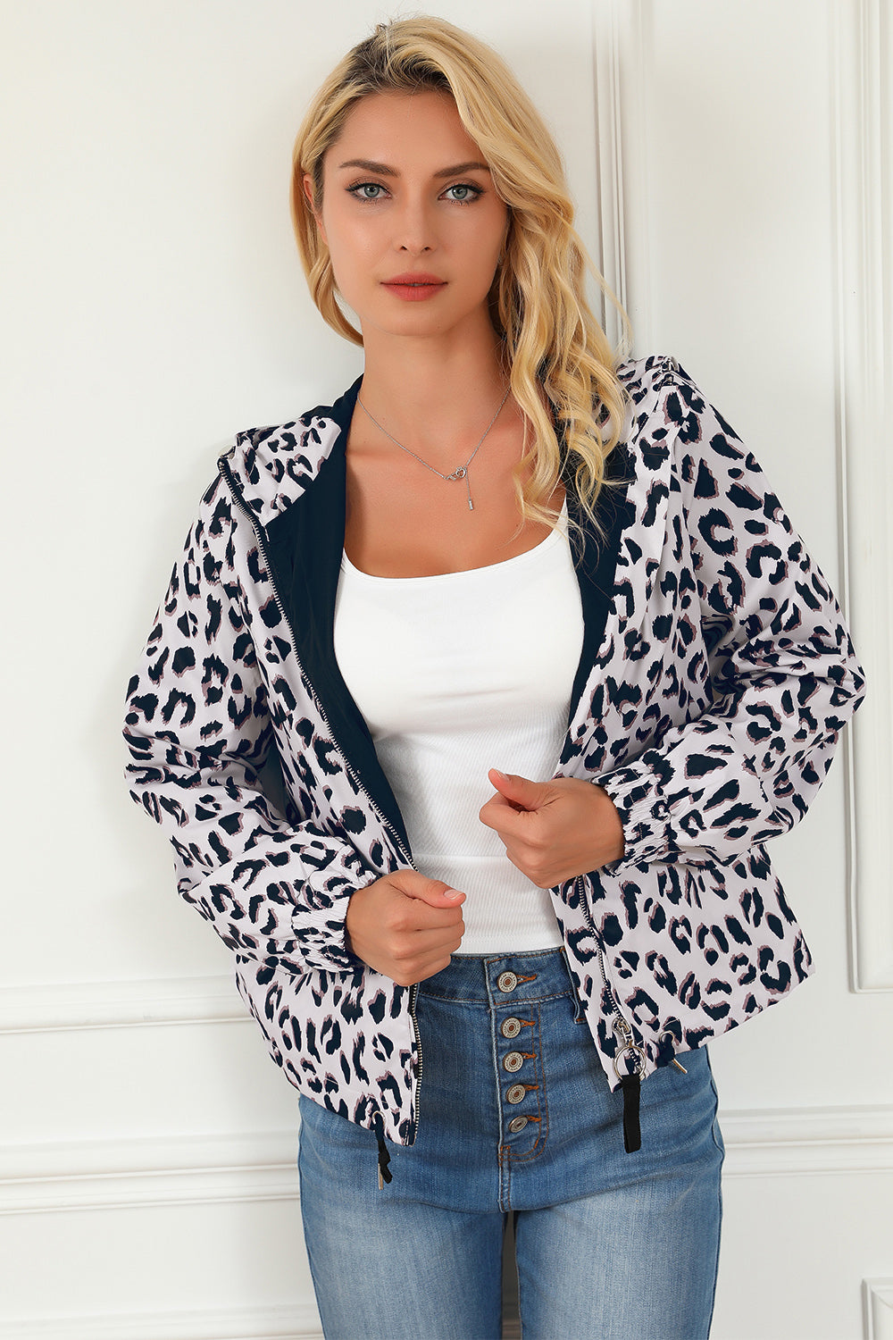My Wild Side Leopard Hooded Jacket