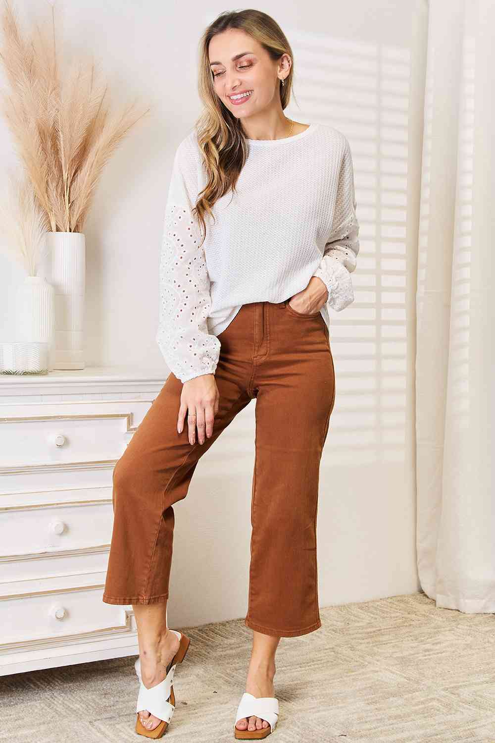 Serenity Eyelet Blouse