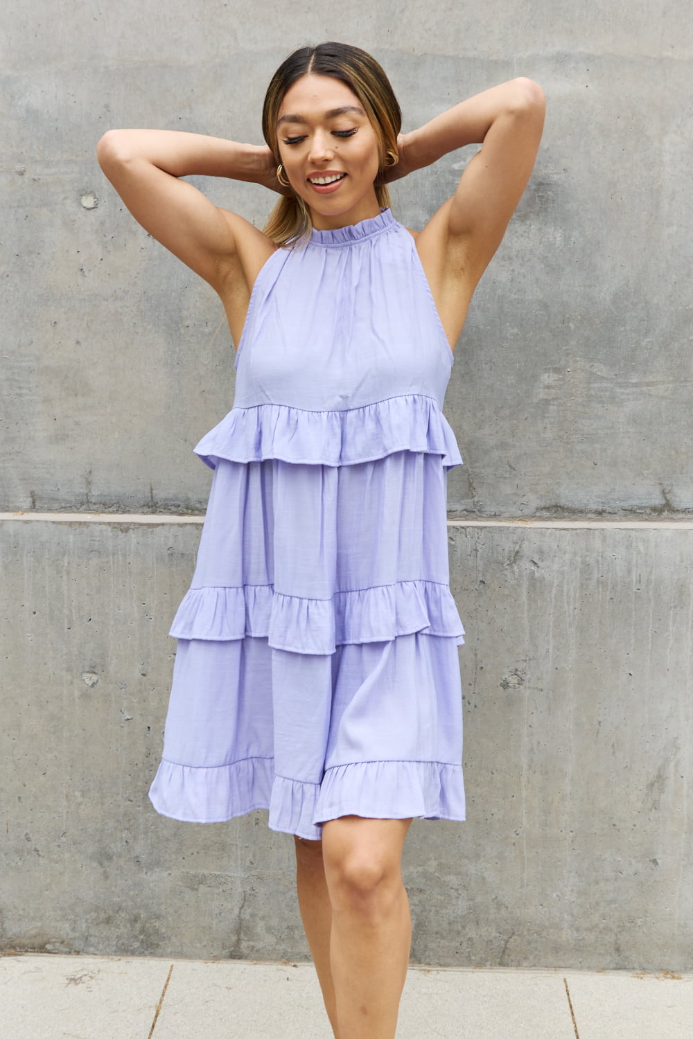Blissful Baby Doll Mini Dress