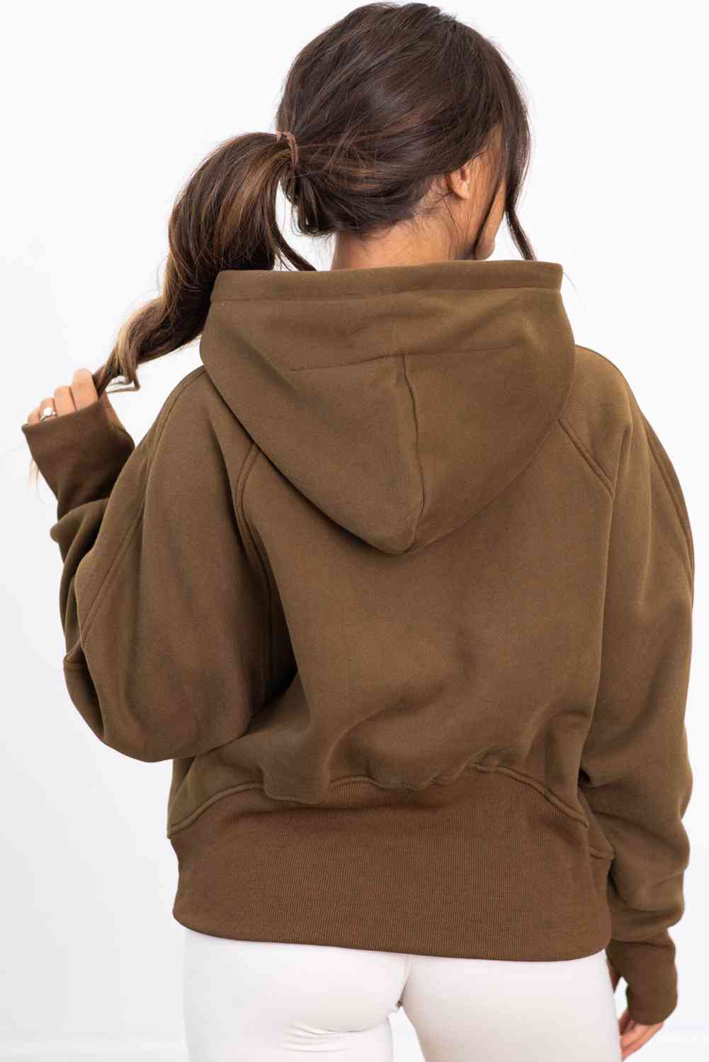 Keeping Cozy Half-Zip Hoodie