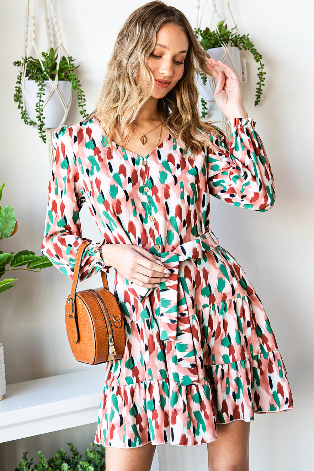 Beauty In Art Form Mini Dress