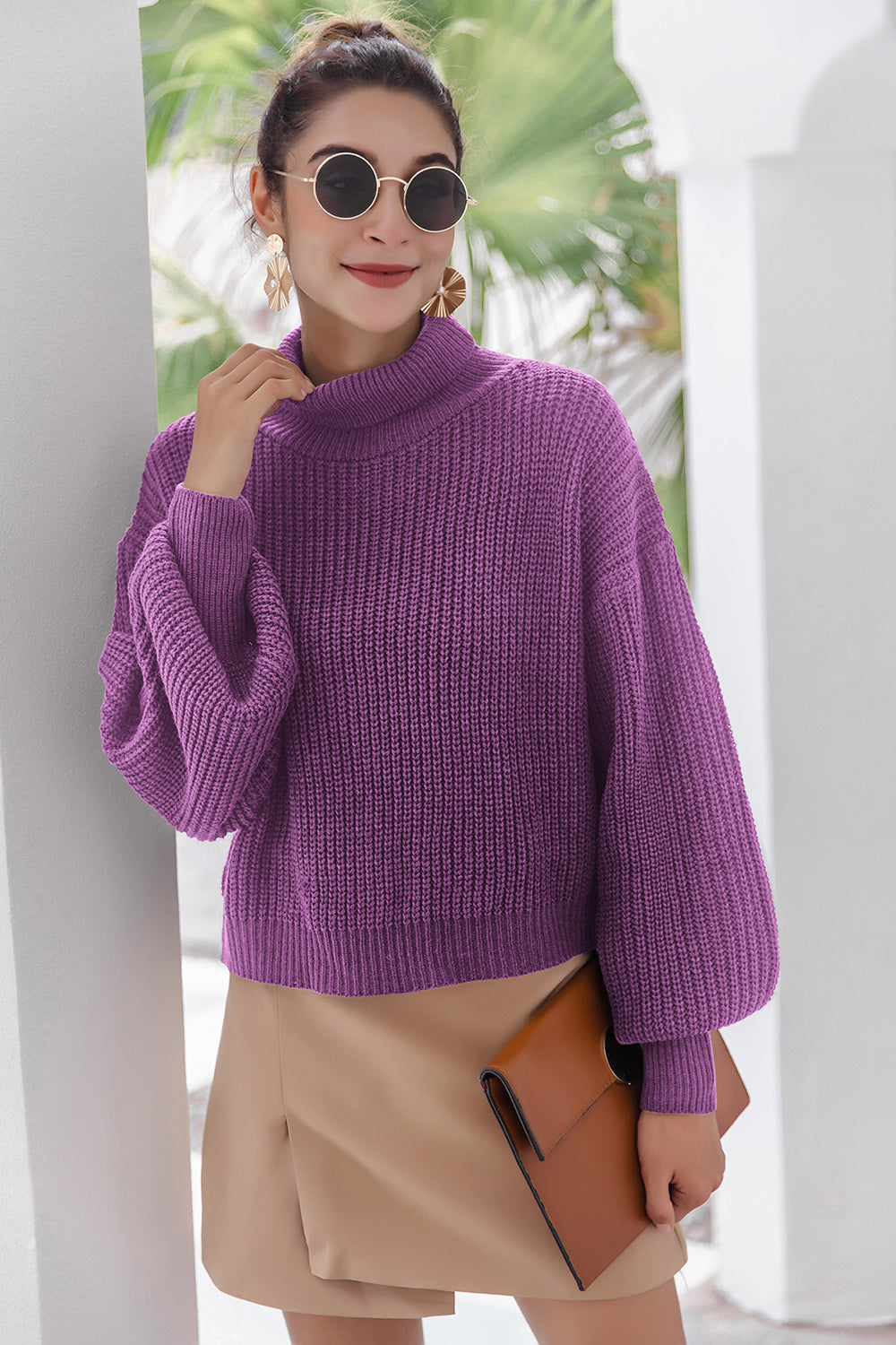 When In Doubt Turtleneck Sweater