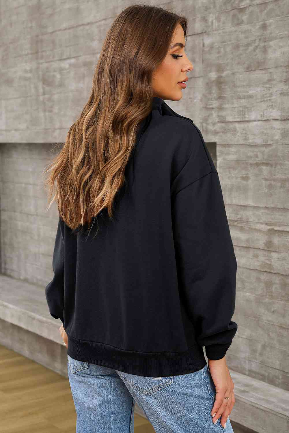 Jordyn Half Zip Sweatshirt