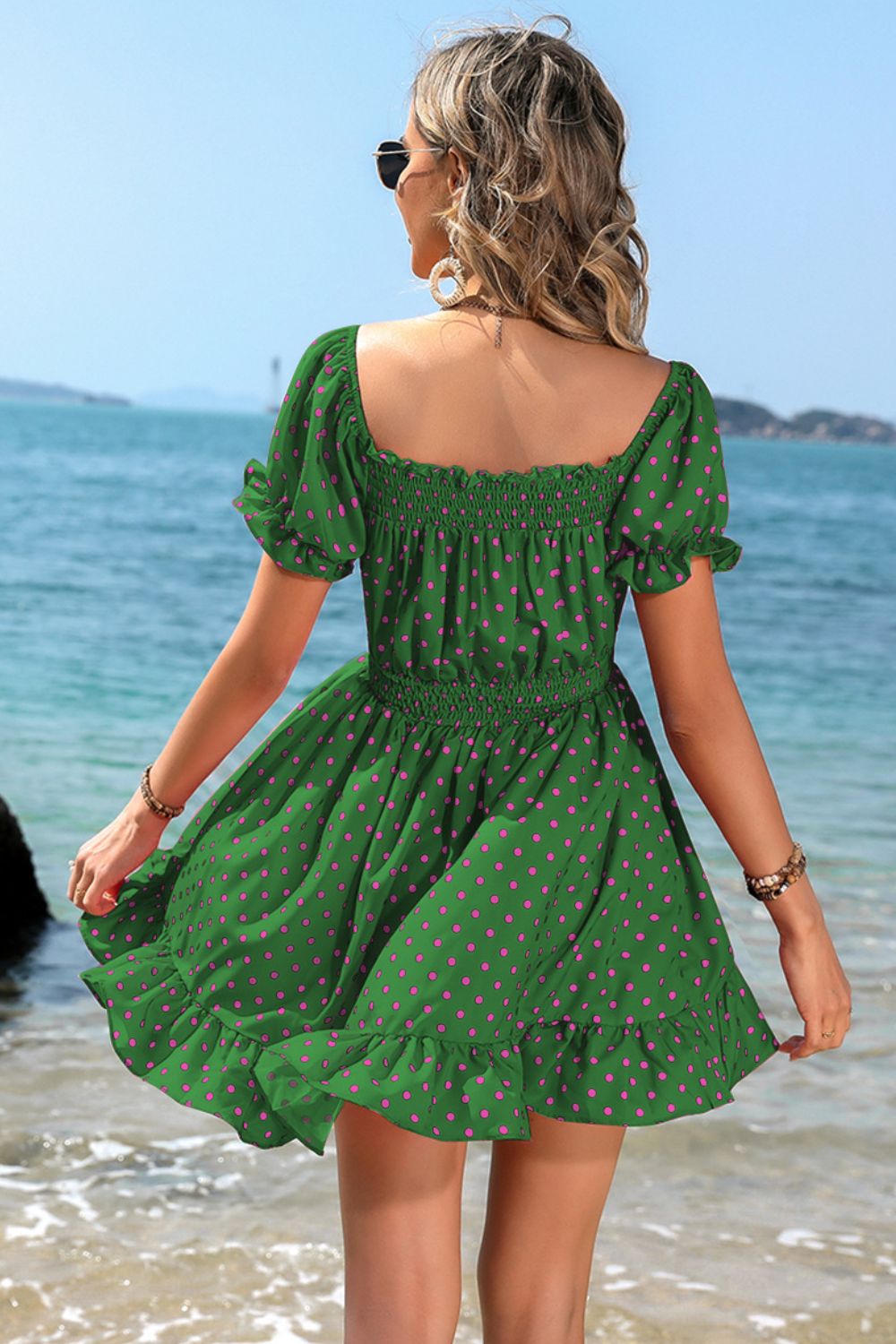 Fun Times Polka Dot Mini Dress