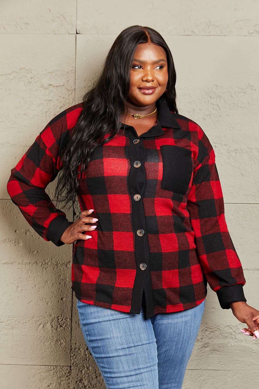 Classic Outdoors Plaid Shacket