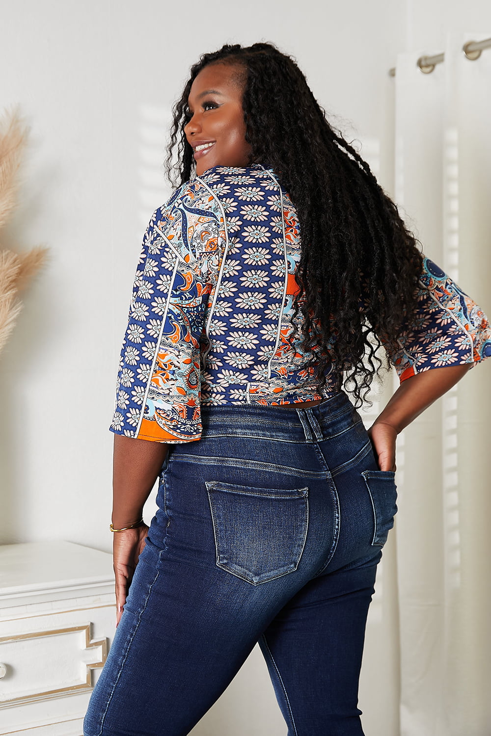 Callie Tie Hem Blouse