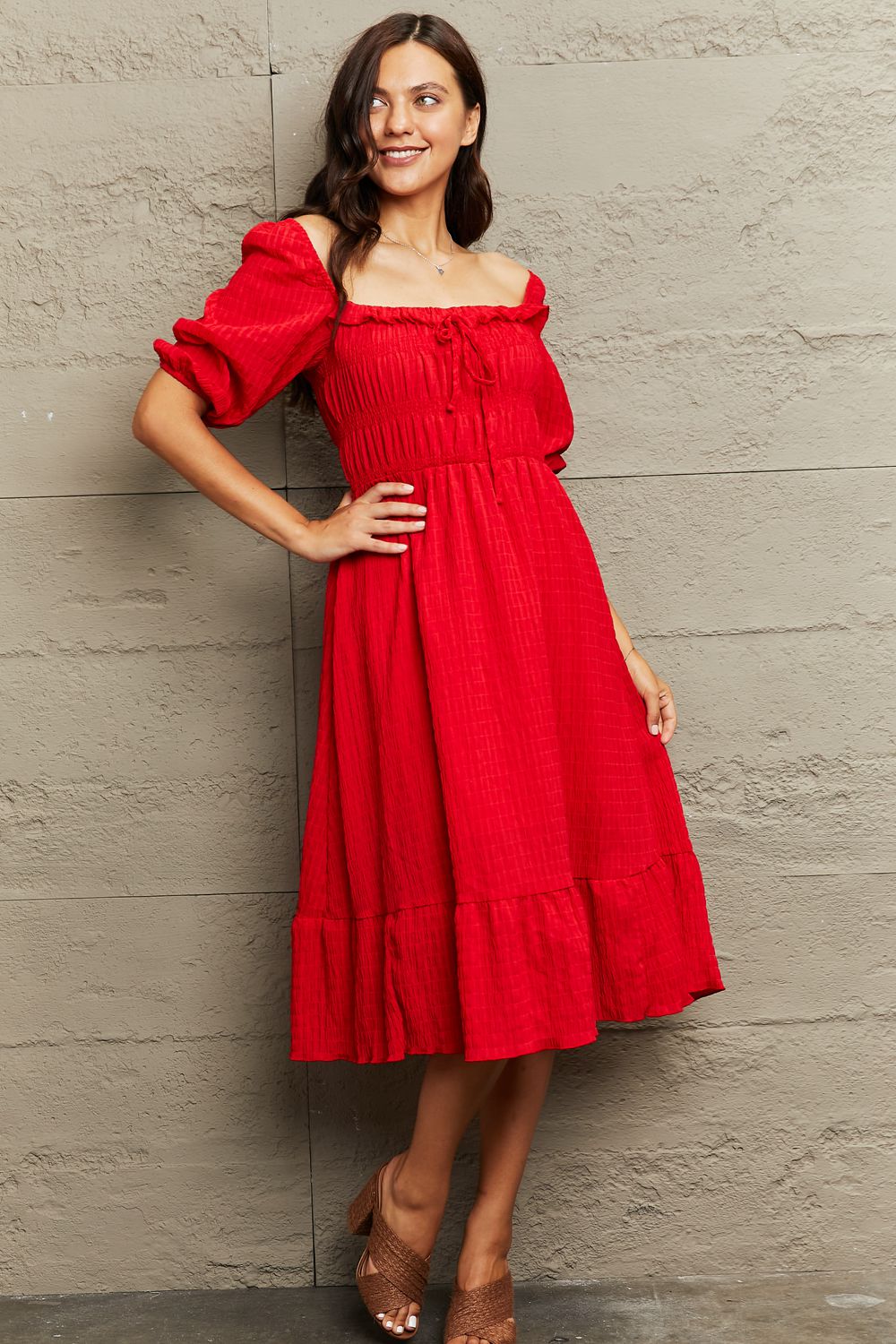 You Have My Heart Midi Dress
