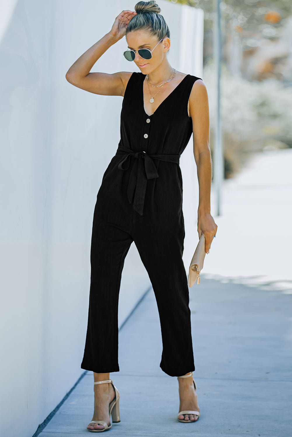 Taking Me Out Jumpsuit