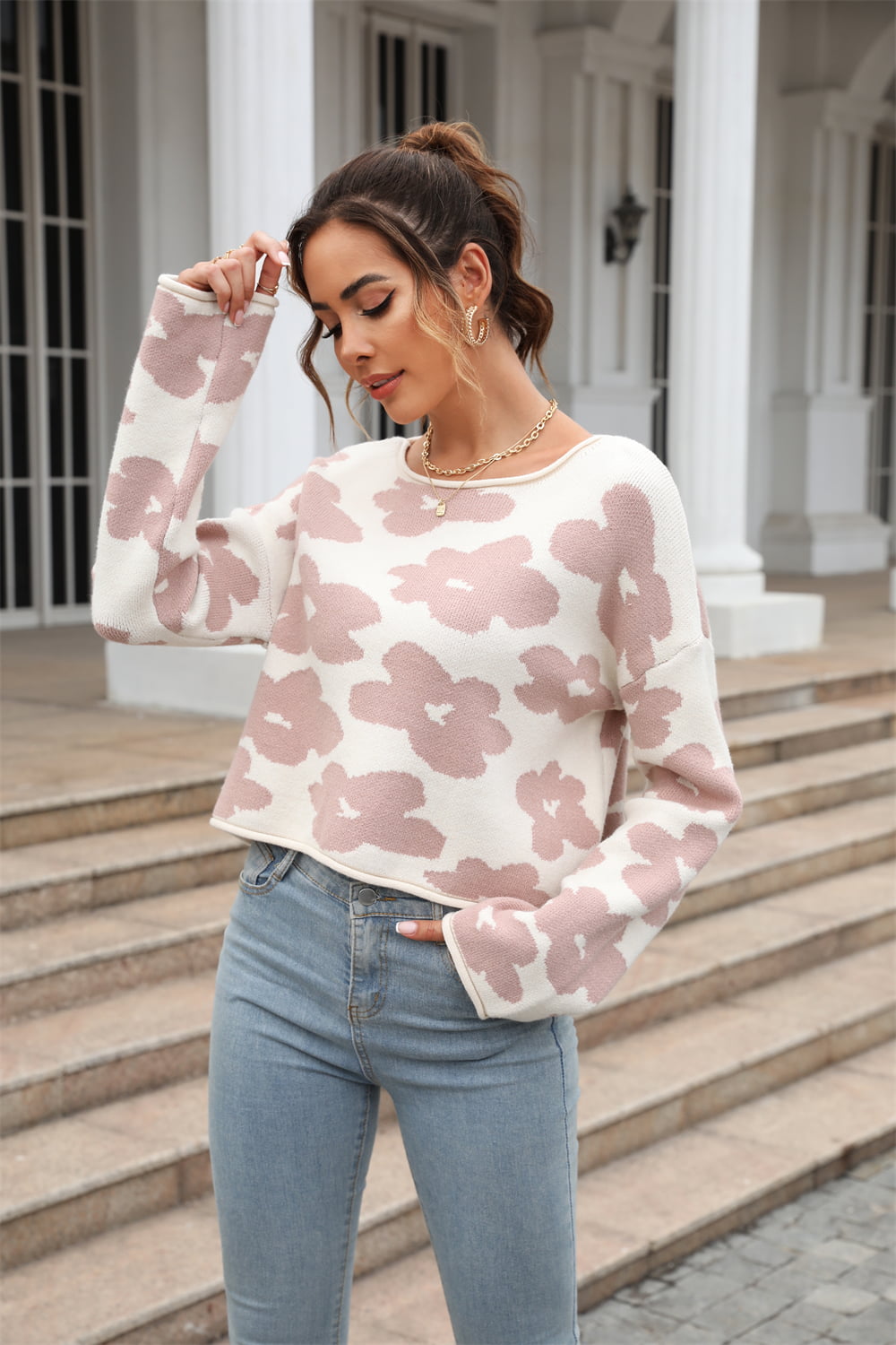 You Only Need Flowers Sweater