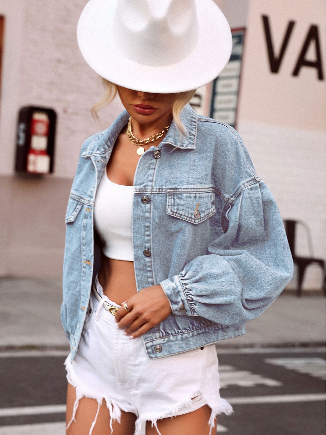 Call On Me Denim Jacket