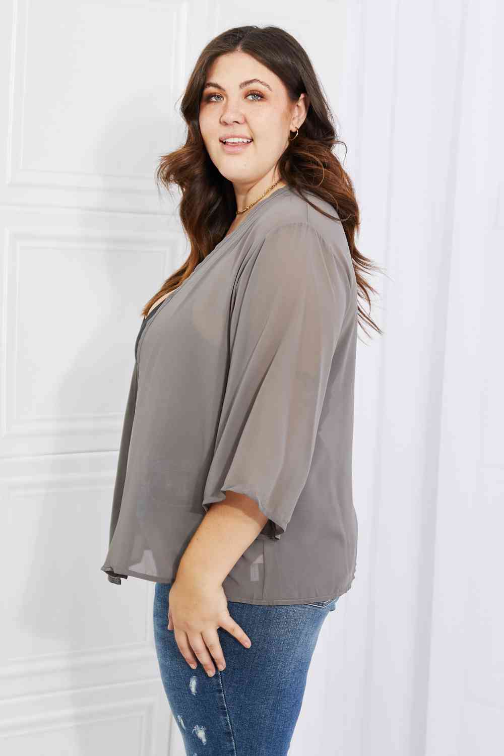 Carry On Chiffon Kimono