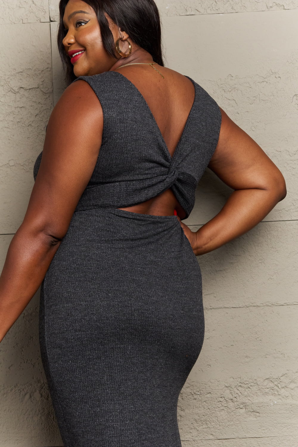 For The Night Midi Dress