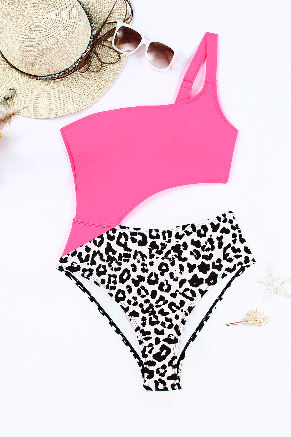 Wild One Leopard Cutout One Piece
