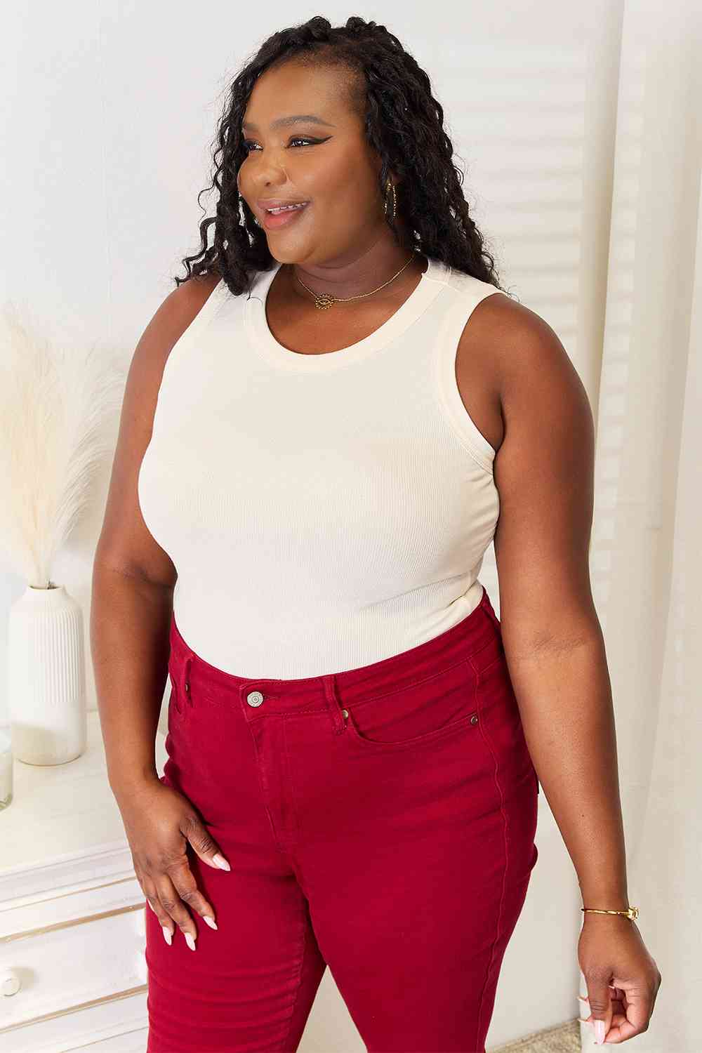 Paige Basic Round Neck Tank