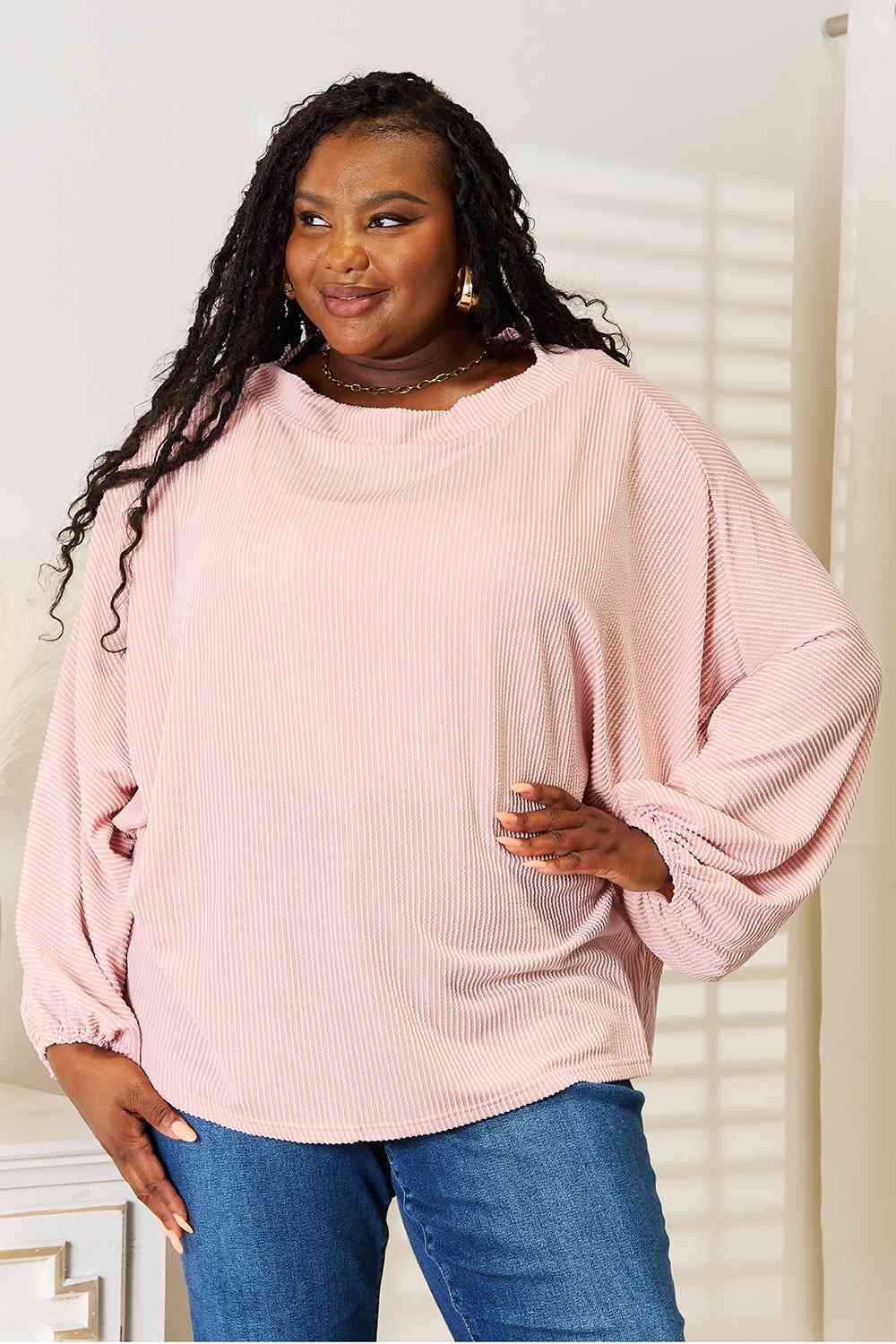 Melanie Ribbed Top
