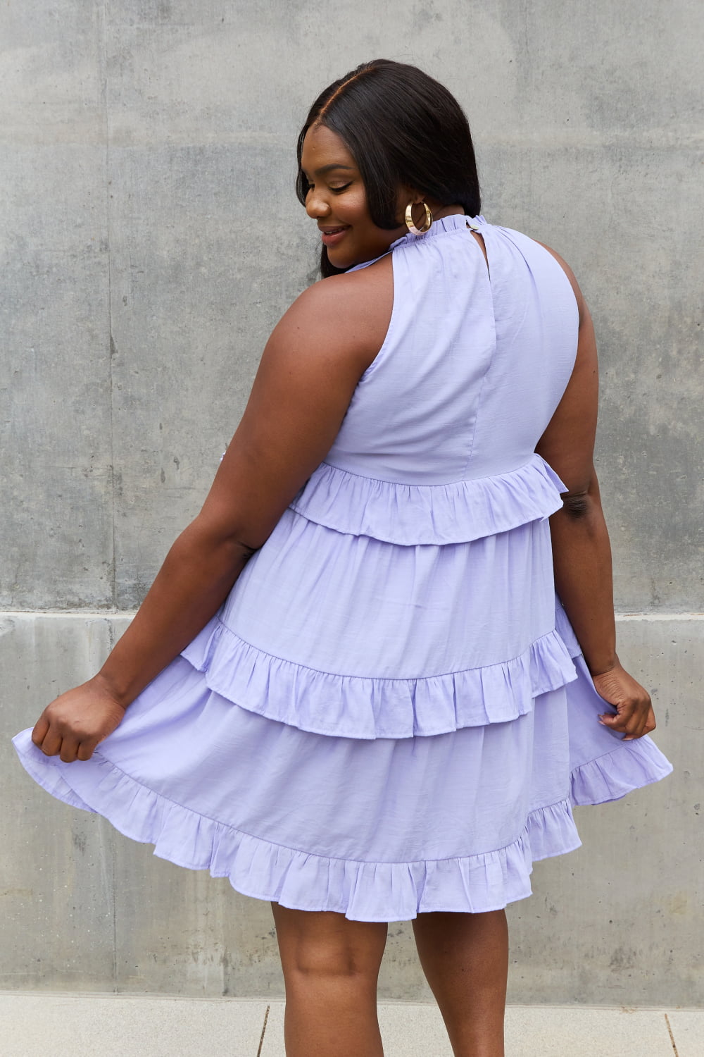 Blissful Baby Doll Mini Dress