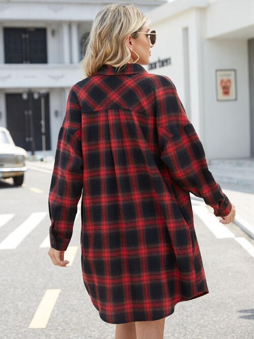 Coraline Plaid Button Up Shirt