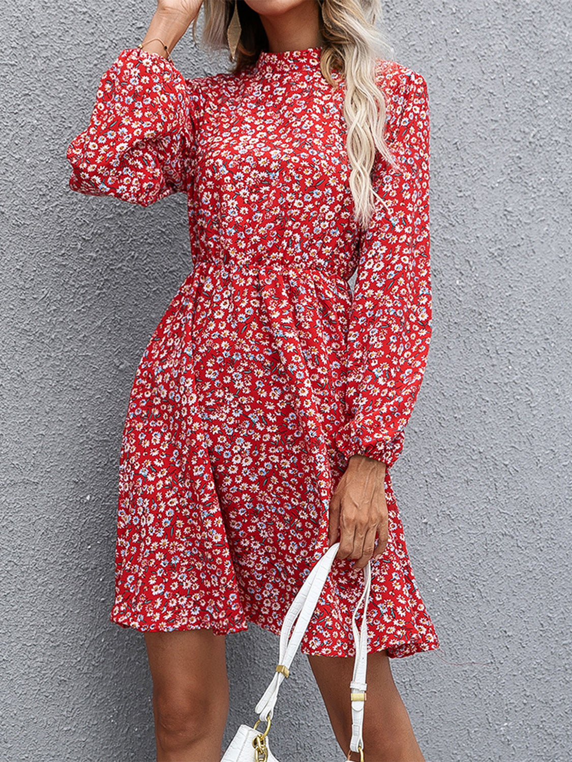 Be Confident Floral Mini Dress