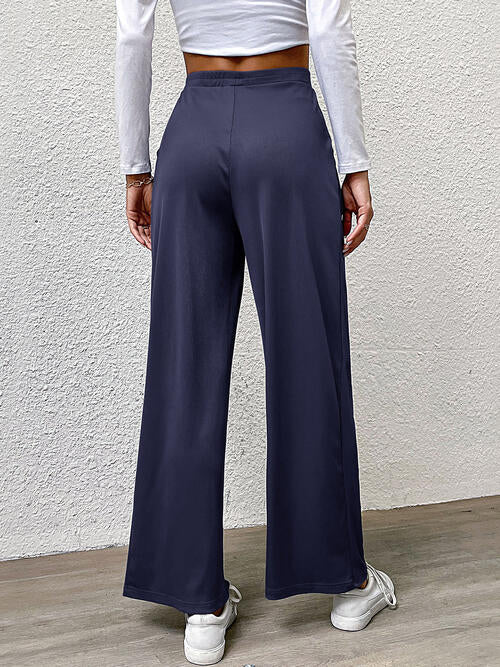 Greta High Waist Straight Pants