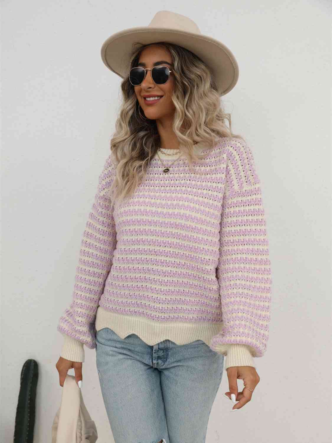 Evelyn Striped Sweater