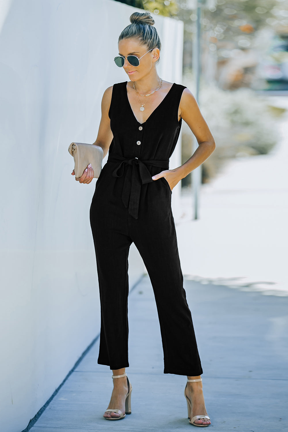 Taking Me Out Jumpsuit