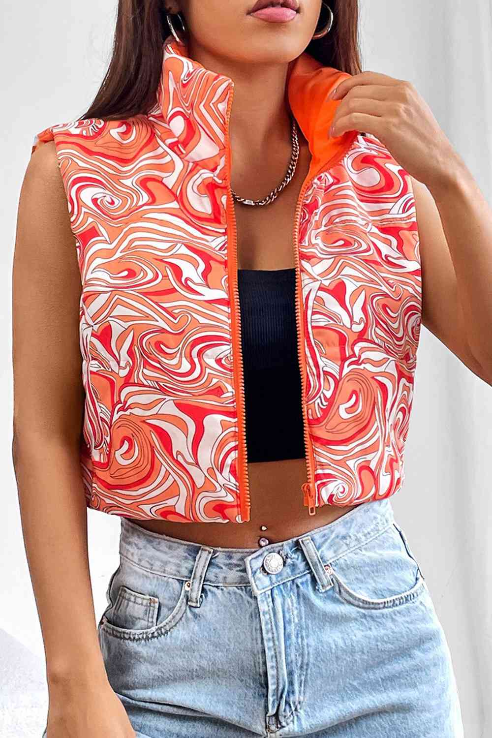 Groovy Zip-Up Vest