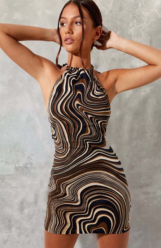 Groovy Days Ahead Retro Mini Dress