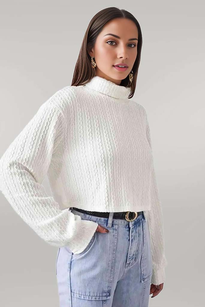 Cozy Up Turtleneck Top