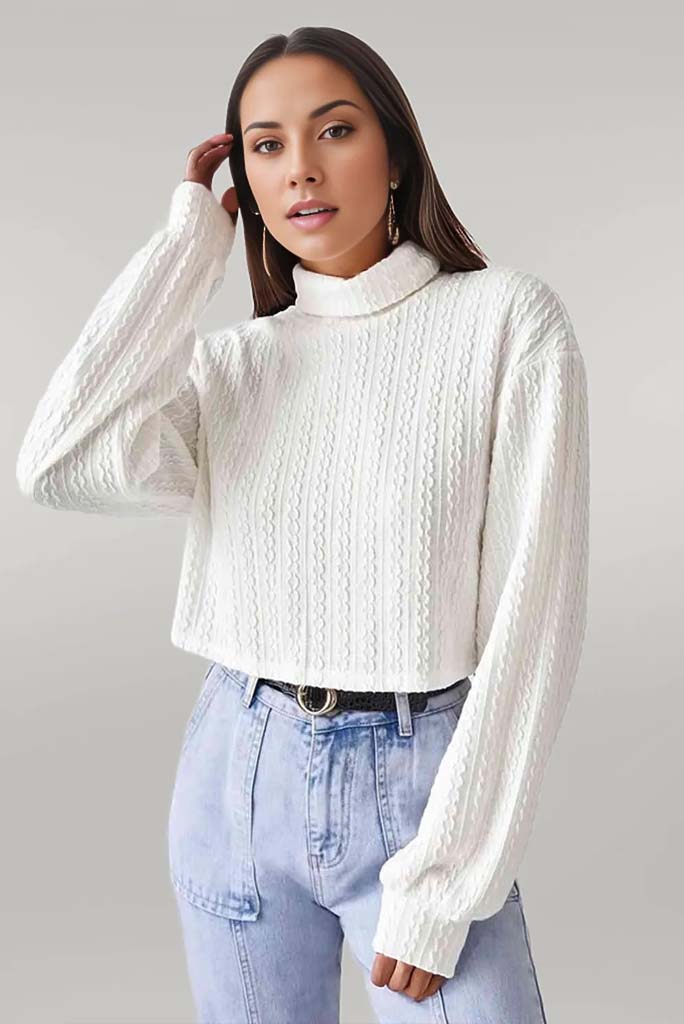 Cozy Up Turtleneck Top