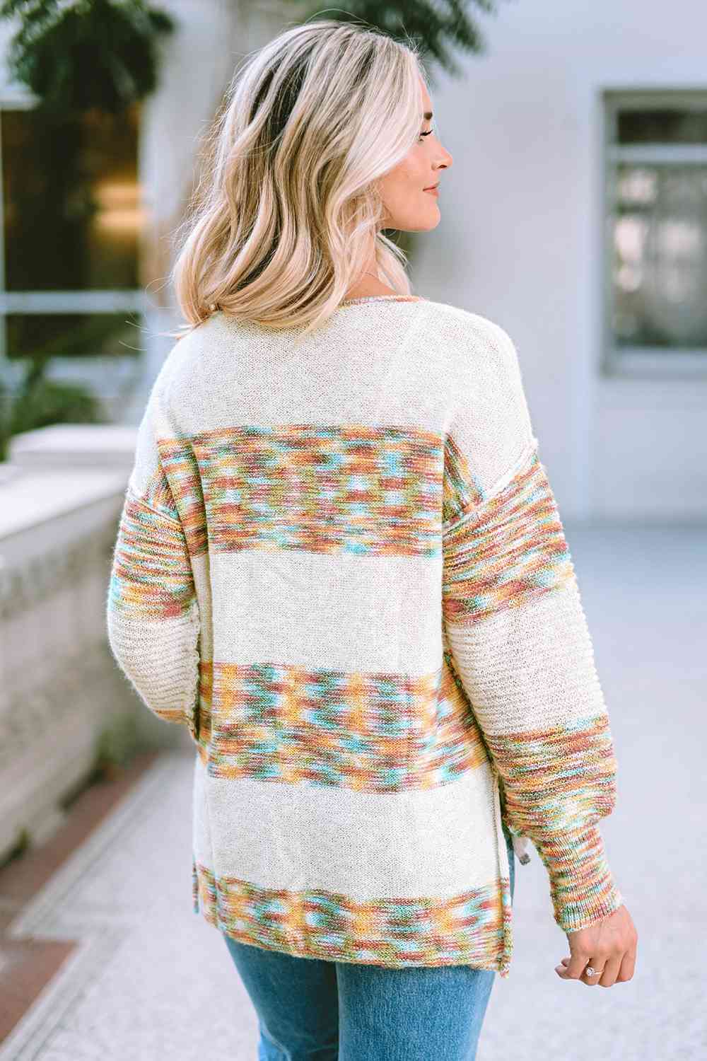 Charlotte High-Low Half Button Sweater
