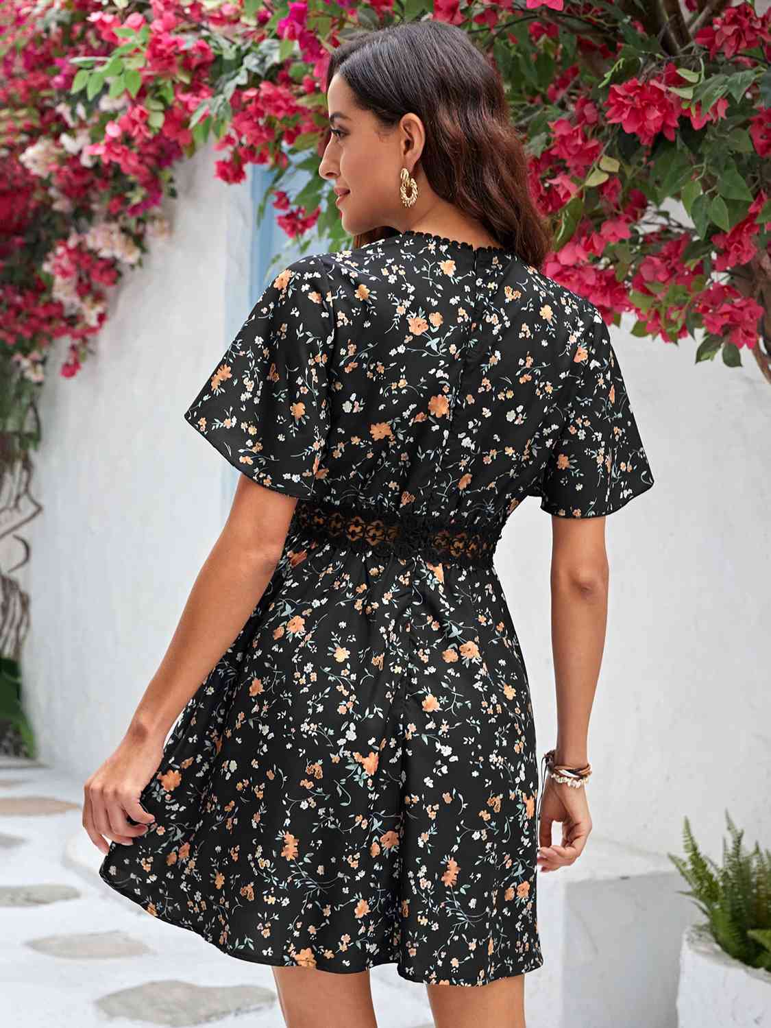 Meadow Floral Mini Dress