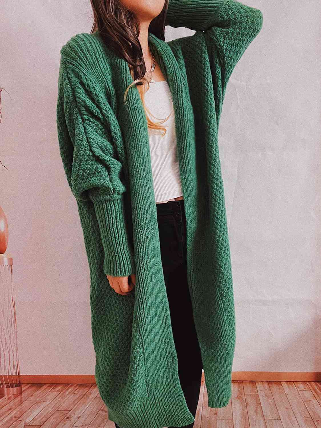 Adele Open Front Longline Cardigan