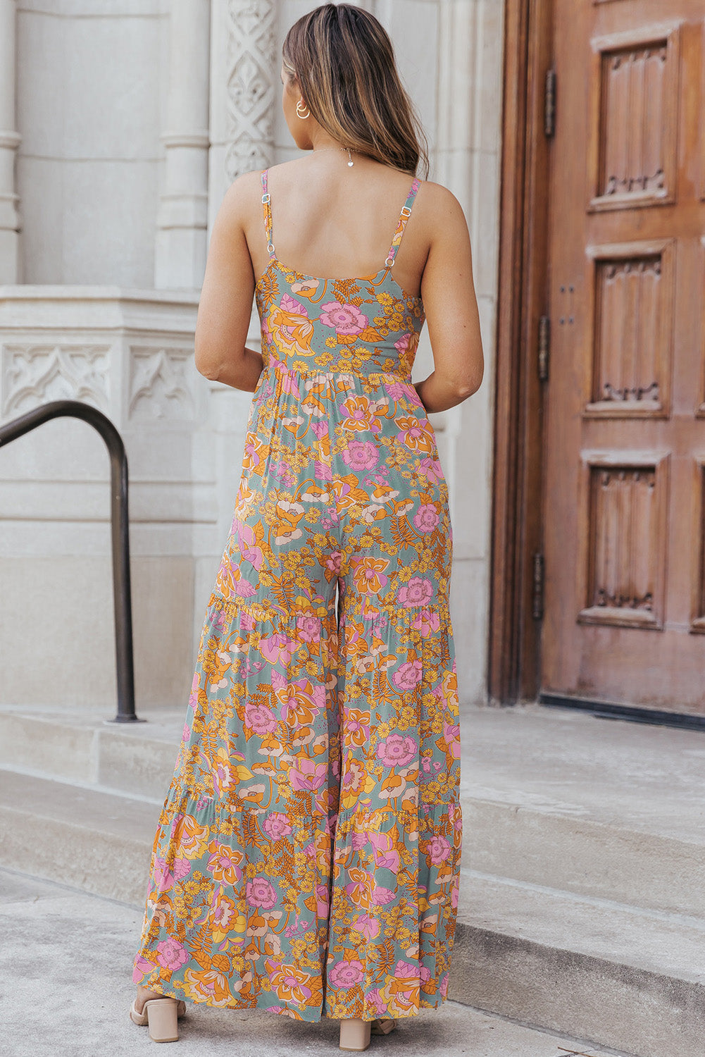 Georgia Floral Wide Leg Jumpsuit