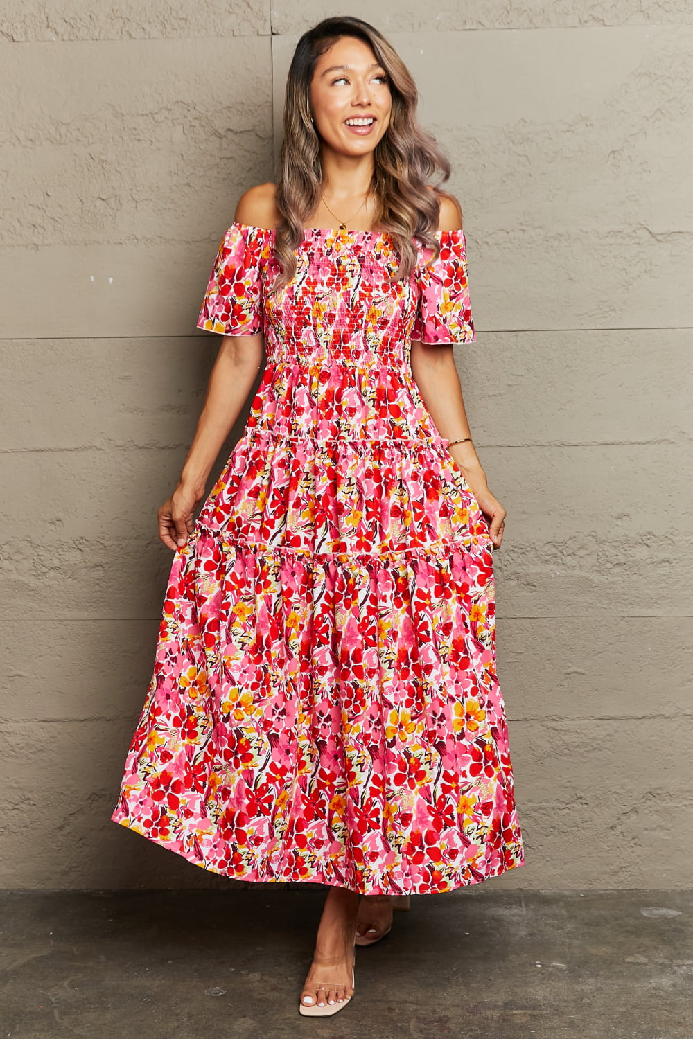 Growing With You Floral Maxi Dress