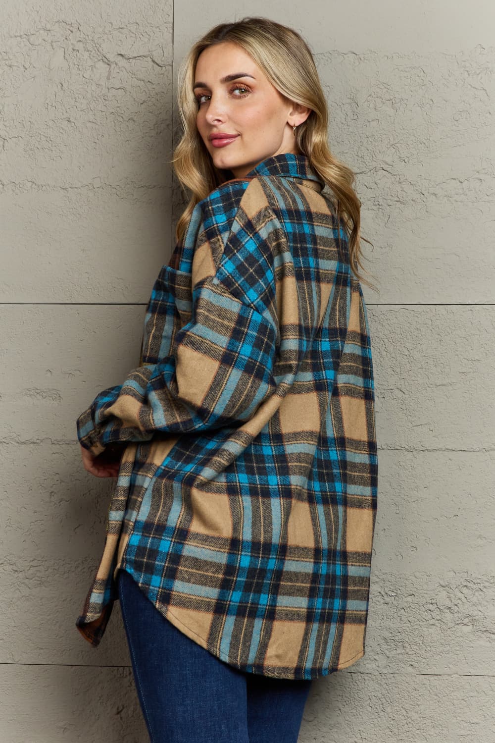 Cottage Bound Plaid Shacket