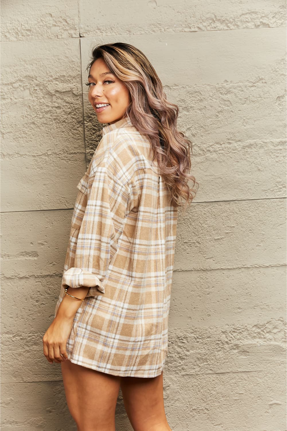 Desert Valley Plaid Shacket