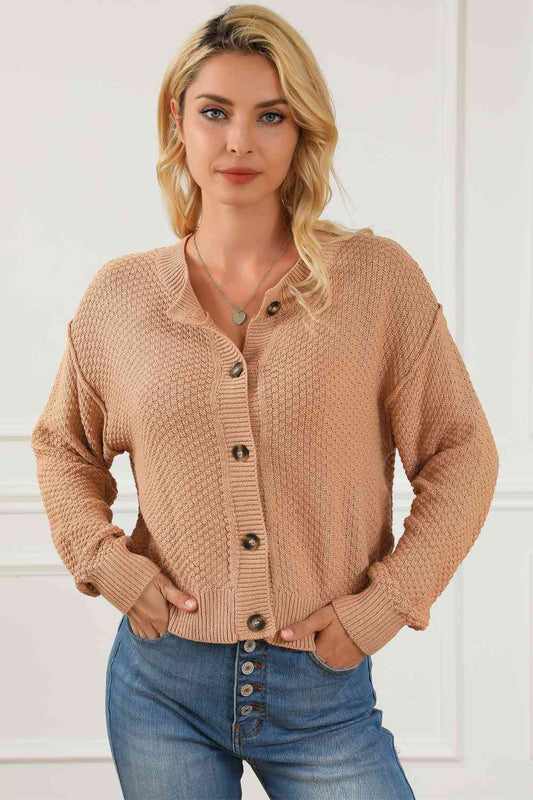 Phoenix Button Front Cardigan