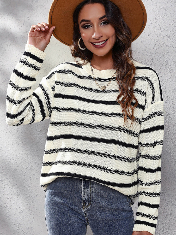 Nicolette Striped Sweater