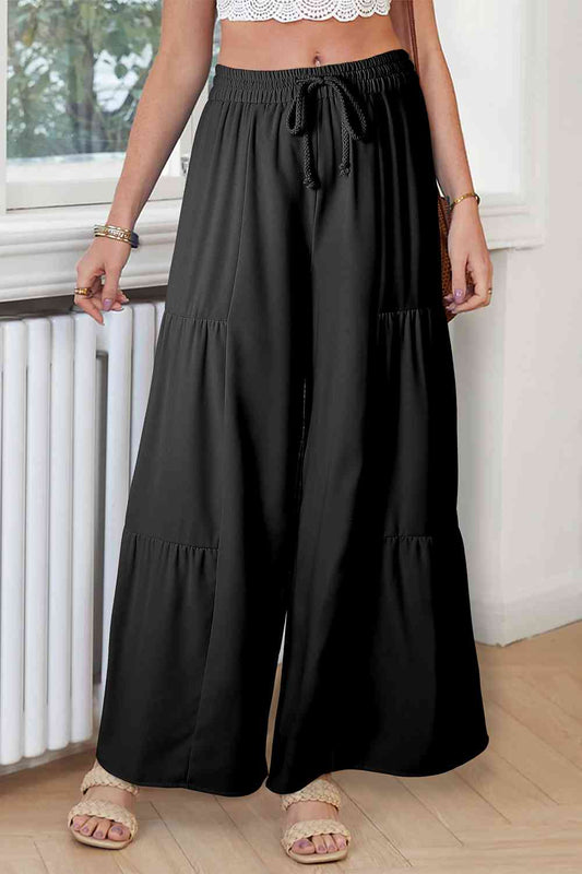 Kendall Drawstring Wide Leg Pants