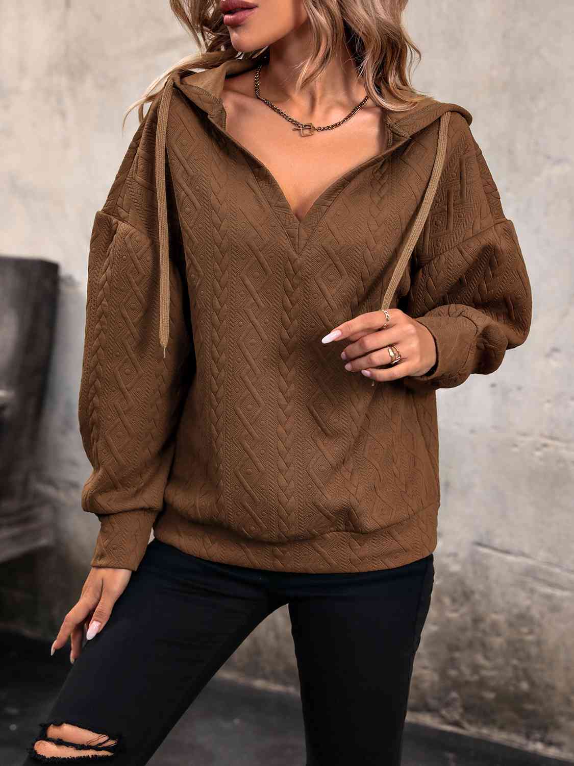 Savannah Drawstring Hoodie