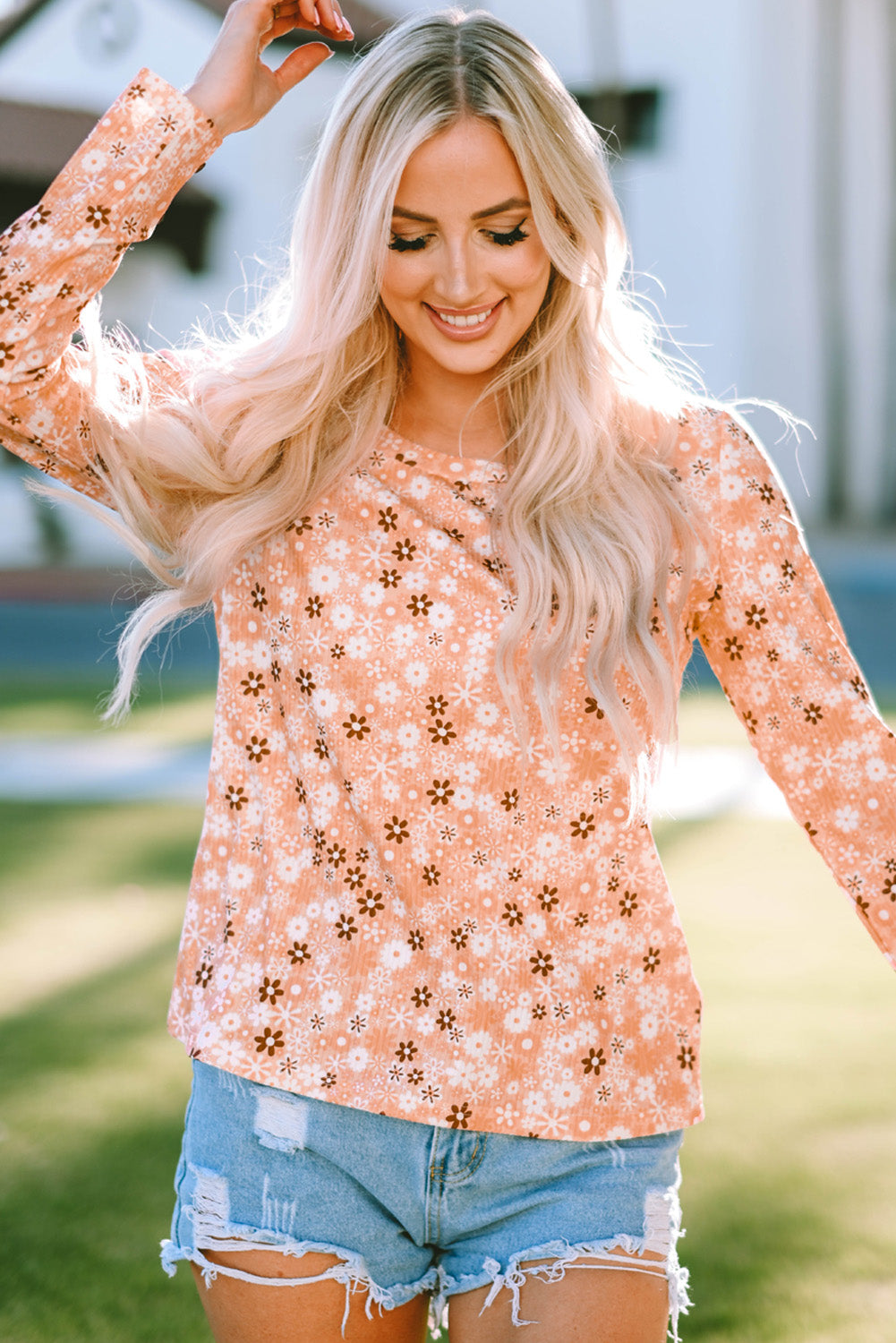 Waiting On You Floral Top