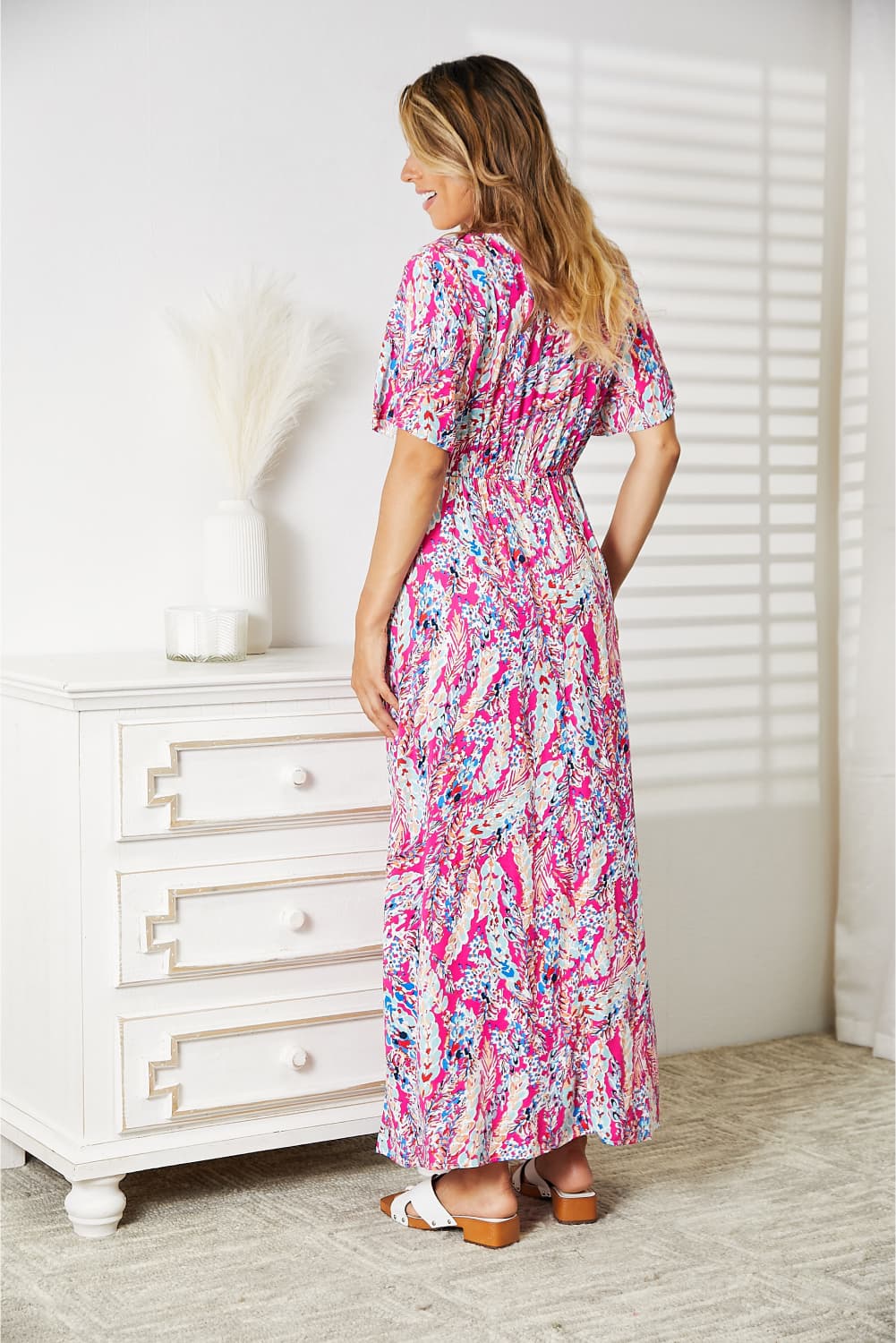 Lillie V-Neck Maxi Dress