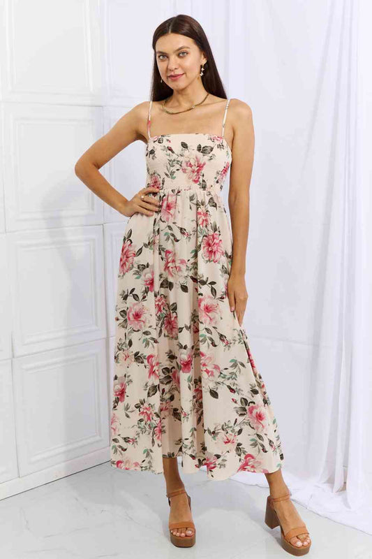 Hold Me Close Floral Maxi Dress